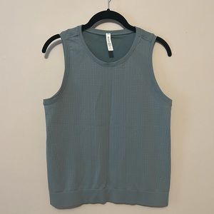 Athleta In Motion Seamless Size Petite Small Coastline Blue